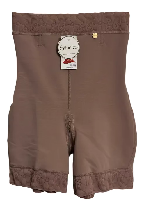 Siluétes BBL Shorts High Waisted, Stage 2 Compression, Booty Lifting, Booty Boosting, Glute Enhancing